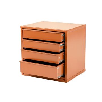 Cedar Crossing Small-Parts Storage Drawer Cabinet - Terracotta