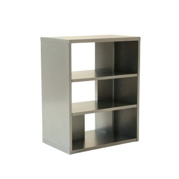 Holly Crest Desktop Shelving Unit - Gray