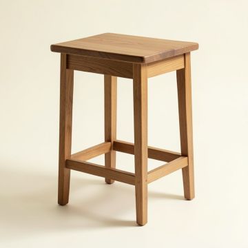 Goodman Solid Wood 24 '' Counter Stool (synthetic illustration; no displayed measurements)