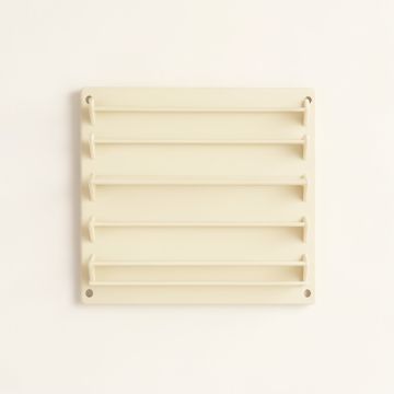 Meadow Branch Empty Wall-Mounted Tool Organizer Panel - Cream (synthetic illustration; no displayed measurements)