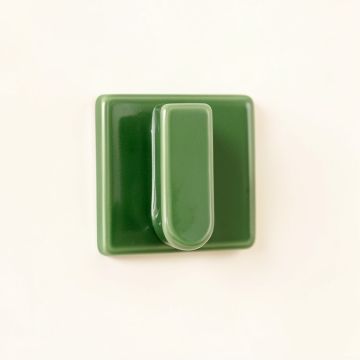 Cedar Crest Wall-Mounted Robe Hook - Green (synthetic illustration; no displayed measurements)