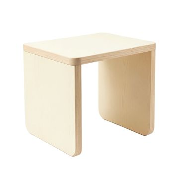 Reed Arc Side Table - Cream