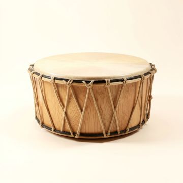 Manosque Drum Coffee Table (synthetic illustration; no displayed measurements)