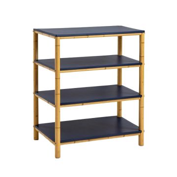 Maple Bend Empty Seed-Starting Shelving Unit Without Lights - Navy