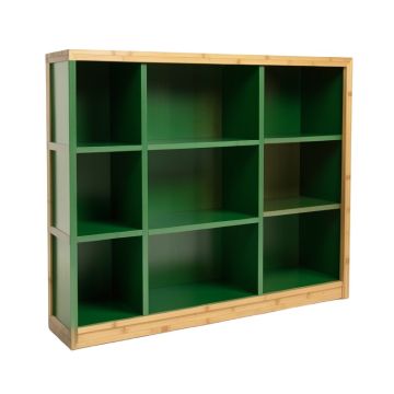 Oak Brook Freestanding Bookcase - Green