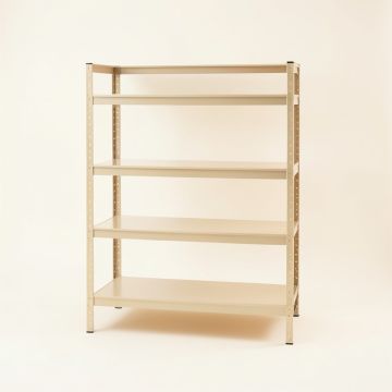 Briar Bend Empty Seed-Starting Shelving Unit Without Lights - Beige (synthetic illustration; no displayed measurements)