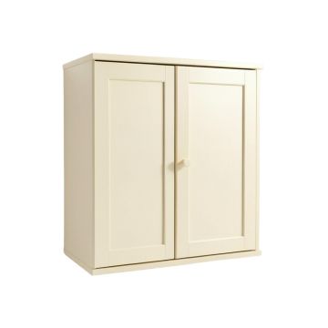 Holly Bridge Wall-Mounted Laundry Cabinet - Cream
