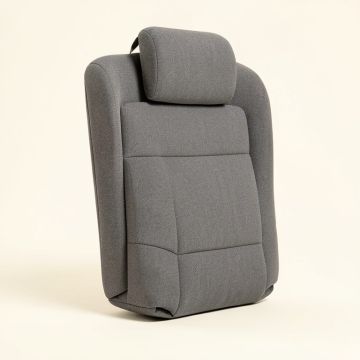 Seat Back Cushion With Adjustable Back Support (synthetic illustration; no displayed measurements)