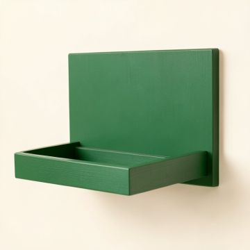 Hazel Crest Empty Wall-Mounted Tool Organizer Panel - Green (synthetic illustration; no displayed measurements)