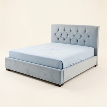 Fuiloro Upholstered Tufted Low Profile Platform Bed (synthetic illustration; no displayed measurements)