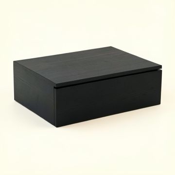 Meadow Canyon Desktop Monitor Riser - Black (synthetic illustration; no displayed measurements)