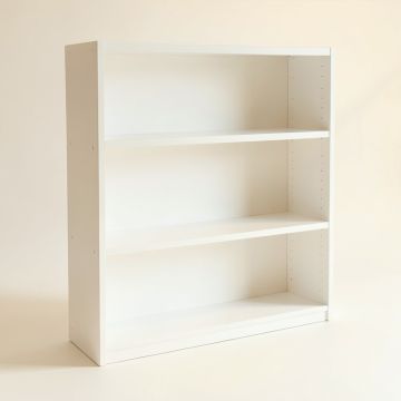 Laurel Falls Freestanding Bookcase - White (synthetic illustration; no displayed measurements)