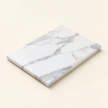Calacatta Royal 24 '' X 24 '' Straight Edge Porcelain Singular Floor Use Tile (synthetic illustration; no displayed measurements)