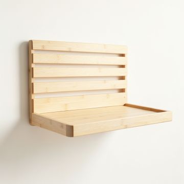 Sage Branch Wall-Mounted Entryway Organizer Shelf - Ivory (synthetic illustration; no displayed measurements)