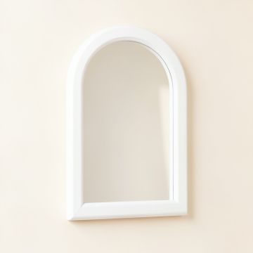 Spruce Bridge Framed Wall Mirror - White (synthetic illustration; no displayed measurements)
