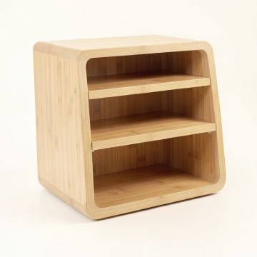 Juniper Bluff Empty Mug-Storage Cabinet Insert - Beige (synthetic illustration; no displayed measurements)