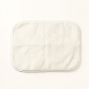 Cedar Bridge Bath Mat - White (synthetic illustration; no displayed measurements)