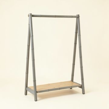 Stone Brook Empty Garment Rack - Gray (synthetic illustration; no displayed measurements)