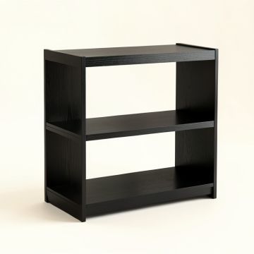 Olive Branch Desktop Shelving Unit - Black (synthetic illustration; no displayed measurements)