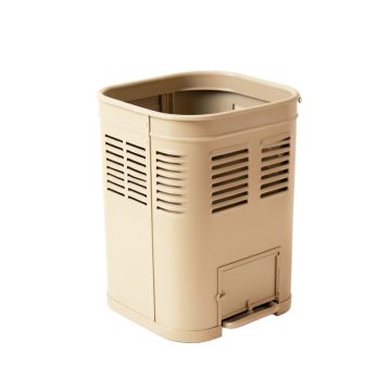Laurel Branch Closed Garden Compost Bin - Beige