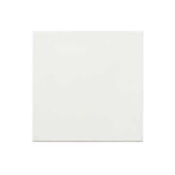 Maple Bend Uninstalled Square Decorative Tile - White