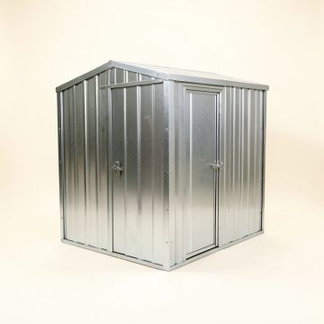 Outdoor 7 Ft. W X 4 Ft. D Metal Storage Shed (synthetic illustration; no displayed measurements)