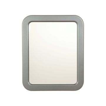 Moss Bluff Framed Wall Mirror - Gray