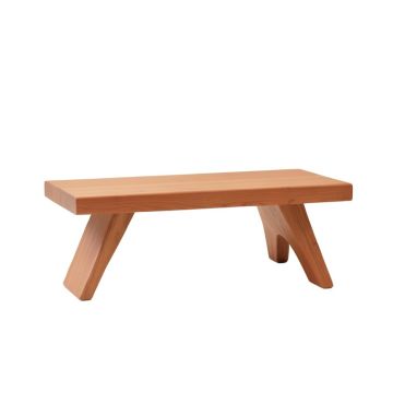 Birch Arc Indoor Bench (synthetic illustration; no displayed measurements)
