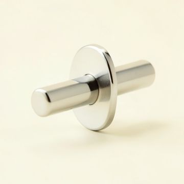 Euro Solid T-Bar 4 1/4 '' Center To Center Bar Pull (synthetic illustration; no displayed measurements)
