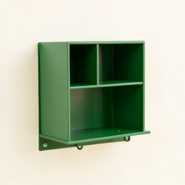 Cedar Crest Wall-Mounted Entryway Organizer Shelf - Green (synthetic illustration; no displayed measurements)