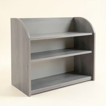 Lake Bend Desktop Shelving Unit - Gray (synthetic illustration; no displayed measurements)