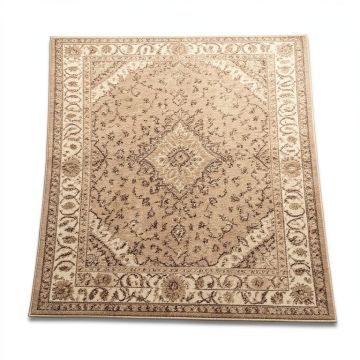 Brandt Oriental Beige/Brown Area Rug (synthetic illustration; no displayed measurements)