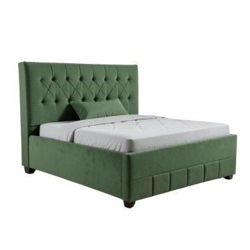 Brittany Tufted Upholstered Platform Bed