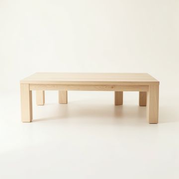Oak Bridge Coffee Table - Beige (synthetic illustration; no displayed measurements)