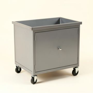 Stone Bridge Empty Rolling Workshop Cart - Gray (synthetic illustration; no displayed measurements)