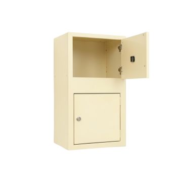 Lake Bluff Wall-Mounted Entry Cabinet - Ivory