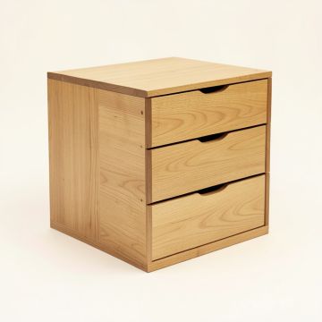 3 Drawer Storage Chest (synthetic illustration; no displayed measurements)