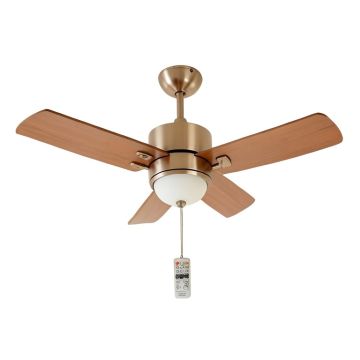52 '' Everly 5 - Blade Ceiling Fan With Remote Control And Light Kit Included
