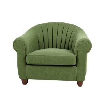 Willow Bend Upholstered Armchair - Green