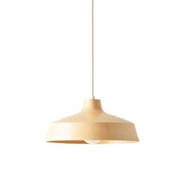 Laurel Crest Pendant Light Suspended From One Plain Cable - Ivory (synthetic illustration; no displayed measurements)