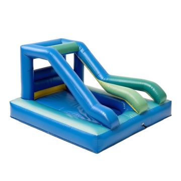 Double Side Inflatable Water Park With Climbing Wall