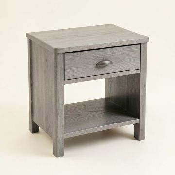 Slate Bend Nightstand - Gray (synthetic illustration; no displayed measurements)