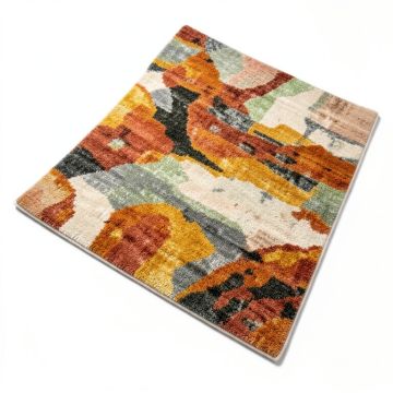 Abstract Multicolor Area Rug (synthetic illustration; no displayed measurements)