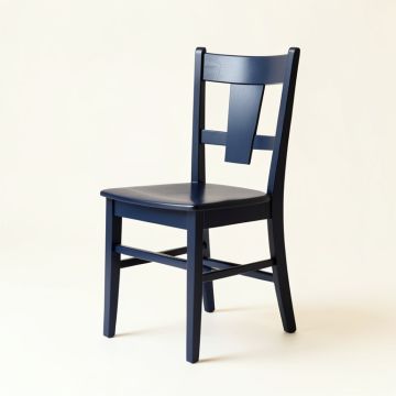 Linden Dell Dining Chair - Navy (synthetic illustration; no displayed measurements)