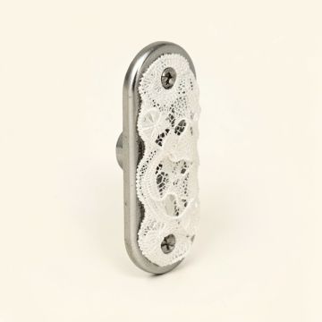 Crystal Lace 3 '' Center To Center Handle Bar Pull (synthetic illustration; no displayed measurements)