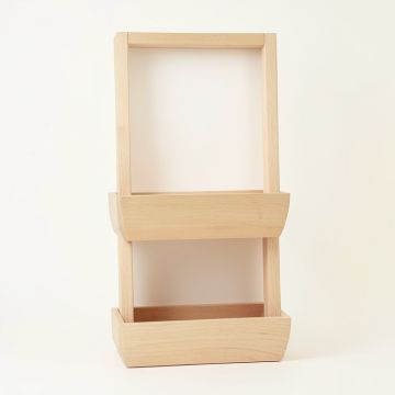 Briar Crossing Empty Vertical Garden Frame - Beige (synthetic illustration; no displayed measurements)