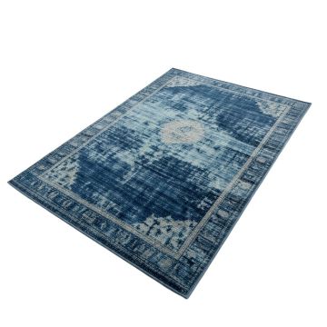 Socorro Ombre Blue Area Rug