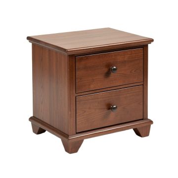 Arruda 2 - Drawer Solid Wood Nightstand In Brown (synthetic illustration; no displayed measurements)