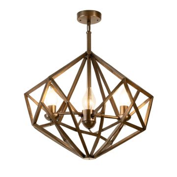 Huldrik 6 - Light Unique / Statement Geometric Chandelier
