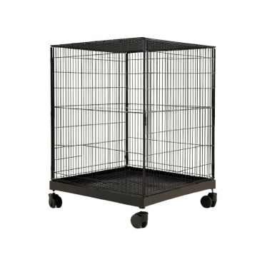 Cottle Playtop Flight Cage With Casters